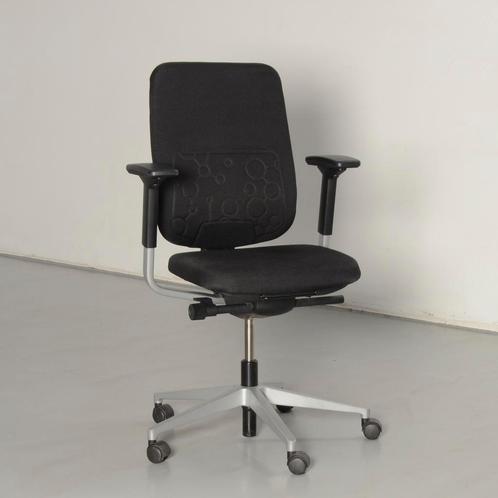 Steelcase P466 WORK 1 bureaustoel, zwart, 4D armleggers,, Maison & Meubles, Chaises de bureau, Enlèvement ou Envoi