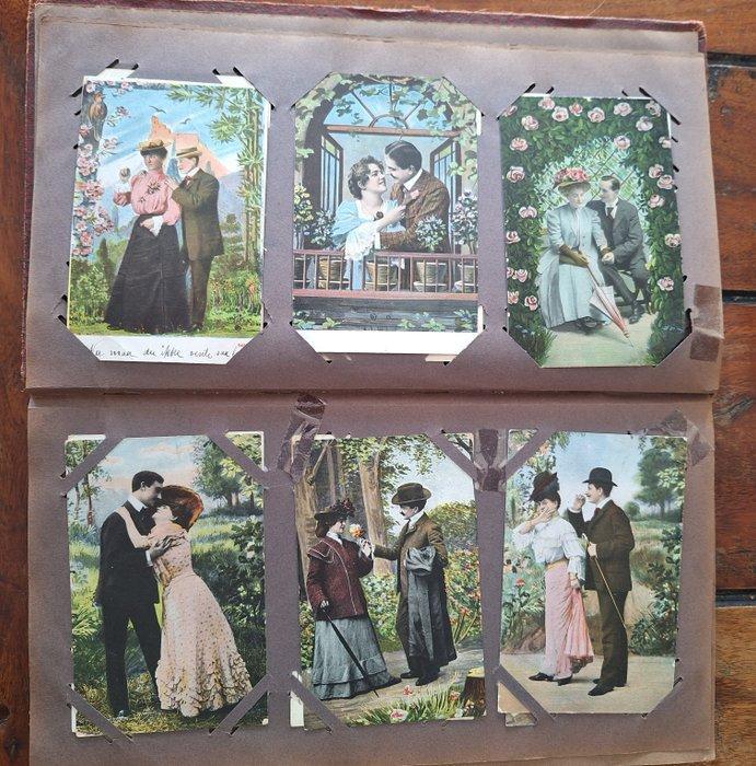 ansichtkaarten uit Denemarken, Frankrijk en andere landen -, Antiek en Kunst, Antiek | Speelgoed