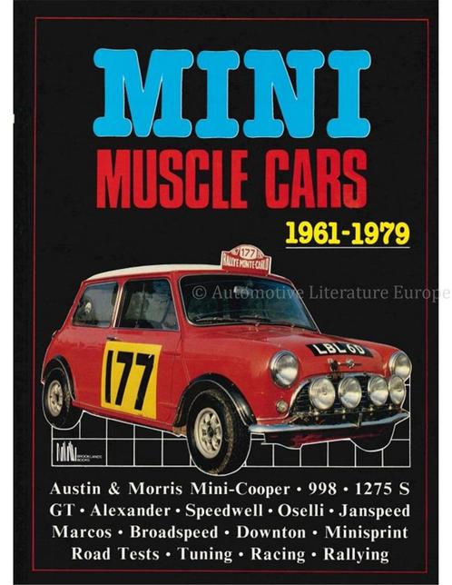 MINI MUSCLE CARS 1961 - 1979, Livres, Autos | Livres