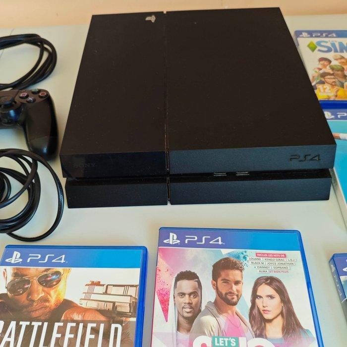Sony - Playstation 4 (PS4) - PS4 + 5 Games + Controller -, Games en Spelcomputers, Spelcomputers | Overige Accessoires