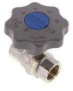 Rp 3/4 Inch Soft Close Handwiel Gas En Water 2-Weg Messing, Doe-het-zelf en Bouw, Verzenden, Nieuw