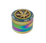 Bling Bling Kruidengrinder Ø50 mm Wietblad Rainbow, Verzenden, Nieuw