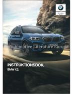 2018 BMW X3 INSTRUCTIEBOEKJE ZWEEDS, Ophalen of Verzenden