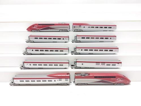 Kato N - K10918 - Treinstel (1) - Thalys PBKA 10-delig -, Hobby & Loisirs créatifs, Trains miniatures | Échelle N