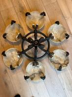 Lamp - Gepatineerd brons - Monumentale lamp, Antiek en Kunst