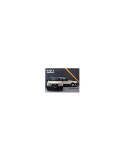 1987 VOLVO 240 INSTRUCTIEBOEKJE NEDERLANDS, Auto diversen, Handleidingen en Instructieboekjes, Ophalen of Verzenden