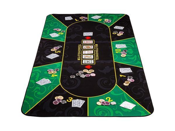 Veiling - GAMES PLANET Pokermat - Pokertafel Kleed - Met dra, Hobby en Vrije tijd, Gezelschapsspellen | Kaartspellen