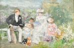 Nicolas Crabeels (1829-1896) - Summer afternoon in the, Antiek en Kunst, Kunst | Schilderijen | Klassiek