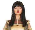 Cleopatra Pruik Zwart, Hobby en Vrije tijd, Nieuw, Verzenden