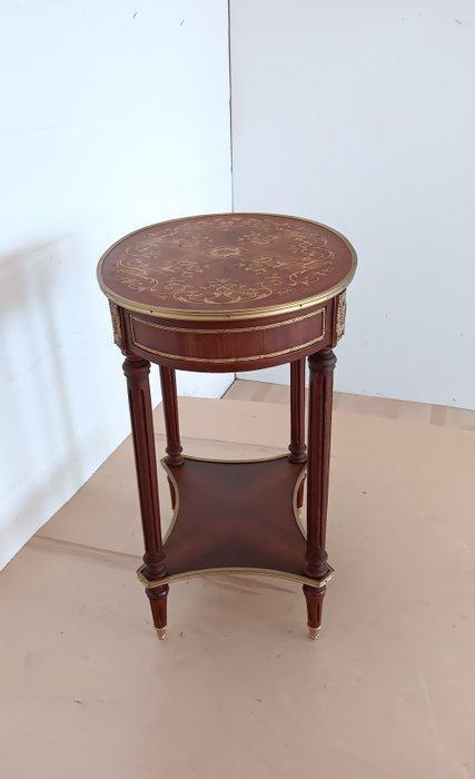 Table dappoint - Bronze patiné, Manguier en bois de, Antiek en Kunst, Curiosa en Brocante