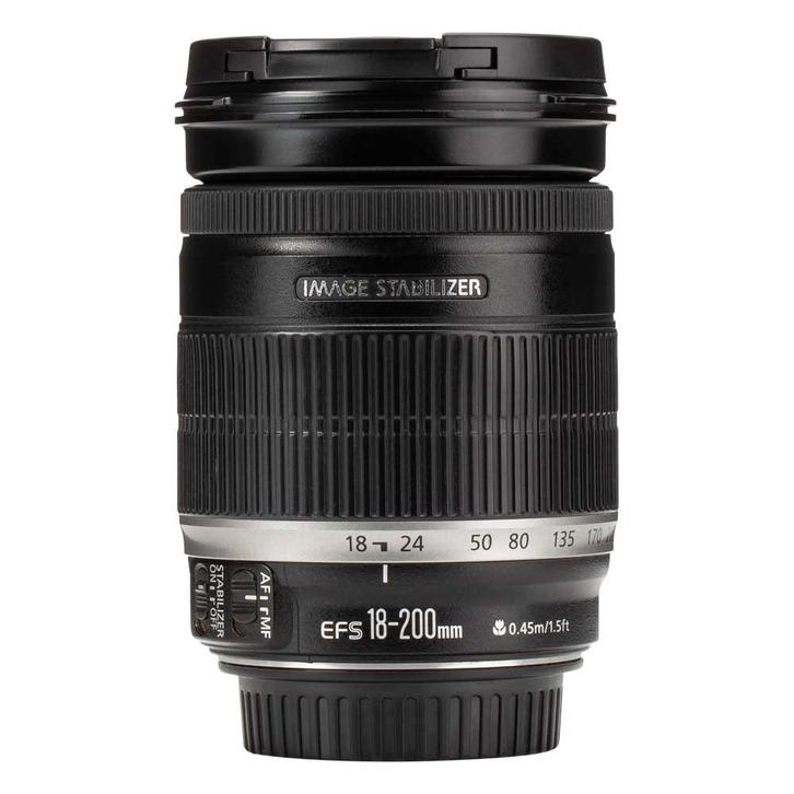 Canon EF-S 18-200mm f/3.5-5.6 IS met garantie, Audio, Tv en Foto, Foto | Lenzen en Objectieven, Verzenden