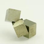 PERFECT! Twin Cube Natural PYRITE Group Kristalcluster -