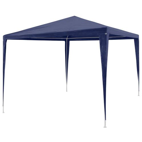 vidaXL Partytent 3x3 m blauw, Tuin en Terras, Partytenten, Nieuw, Verzenden
