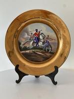 August Bauscher porzellan - Bord - Porselein - Huzaren in