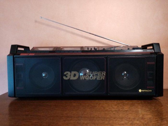 Hitachi - 3D8-Super Woofer - 1986 Boombox - Lecteur portable, Audio, Tv en Foto, Radio's