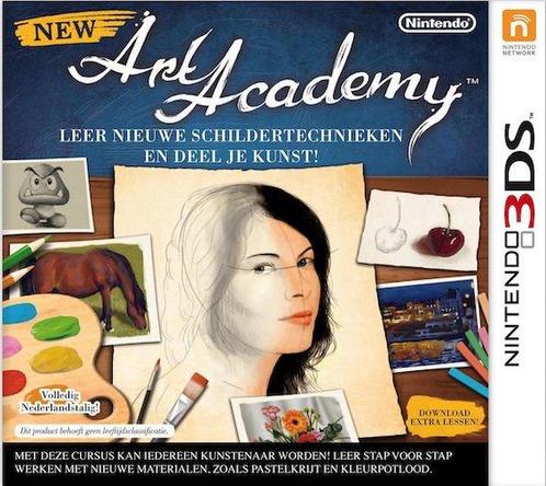New Art Academy (Losse Cartridge) (3DS Games) (Nintendo 3DS), Games en Spelcomputers, Games | Nintendo 2DS en 3DS, Zo goed als nieuw