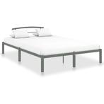 Grijs Metaal Bed 120x200 | Tweede Kansje OP = OP!, Huis en Inrichting, Slaapkamer | Bedden, Eenpersoons, Verzenden, 210 cm, Nieuw