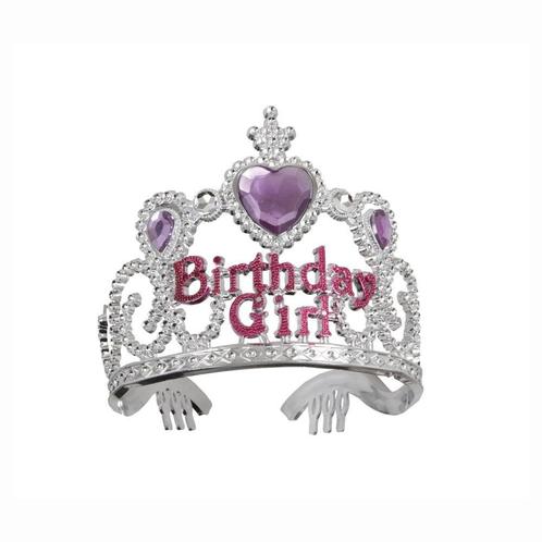 Prinsessen Kroontje Birthday Girl, Hobby en Vrije tijd, Feestartikelen, Nieuw, Verzenden