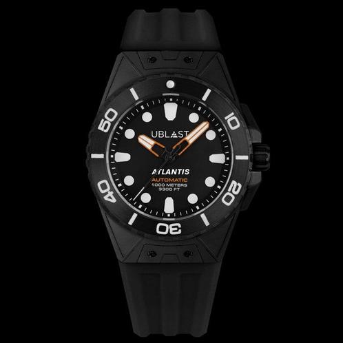 Ublast - Atlantis Professional Diver 100 ATM - Ltd Edition -, Handtassen en Accessoires, Horloges | Heren