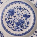 Bord - Porselein - Kangxi bord met bloemen