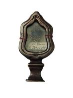 Reliekhouder - Brons, Glas, Textiel - 1850-1900 - Ex Veste -