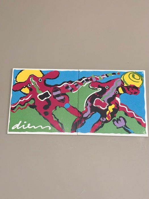 Peter Diem (1945) - Vliegende Koeien, Antiek en Kunst, Antiek | Overige Antiek