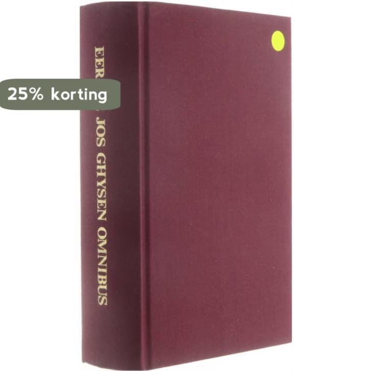 Eerste Jos Ghysen omnibus 9789029140195 Ghysen, Livres, Livres Autre, Envoi