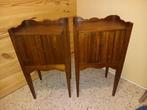Table de chevet (2) - Noyer - Style Louis Philippe, Antiquités & Art