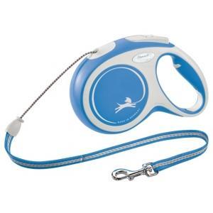 Flexilijn new comfort xs 3 m touw, max. 8 kg, blauw - kerbl, Animaux & Accessoires, Accessoires pour chiens