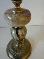 Miroir de table- Lipstick - Laiton doré, Marbre - Base en