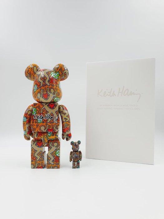 Keith Haring X Medicom Toy - NO RESERVE Be@rbrick Keith, Antiquités & Art, Art | Objets design
