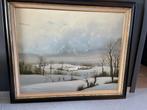 Piet Willequet (1950) - Winterlandschap, Antiek en Kunst