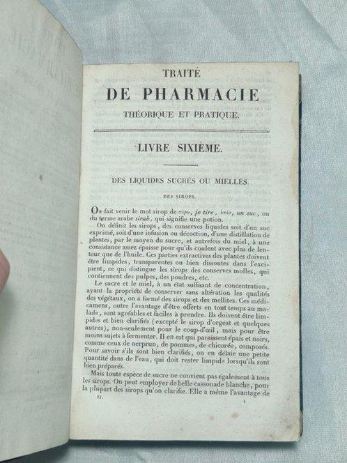Virey - Traité de Pharmacie Théorique et Pratique - 1823, Antiek en Kunst, Antiek | Boeken en Manuscripten