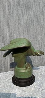 Janle - sculptuur, Gestileerde Adelaar - 12.5 cm - Legering, Antiek en Kunst