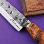 Keukenmes - R603 - Walnoot - Italië - Geëmailleerde chefmes
