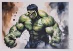 Hulk - watercolor edition by Emma Wildfang - Large size, Verzamelen, Nieuw