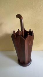 Paraplustandaard/rek - Hout, Metaal - Arts & Crafts