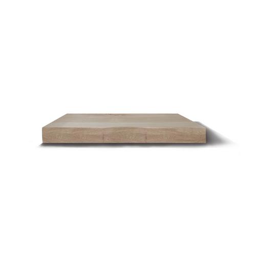 Bovenblad BWS Eiken Massief Hout Recht 100 cm Olie Wit, Doe-het-zelf en Bouw, Sanitair, Overige typen, Nieuw, Ophalen of Verzenden