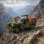 Ornement décoratif - Œuvre dart en métal Jeep militaire, Antiquités & Art