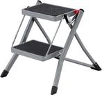 Vouwtrap Met 2 Treden Trapladder Ladder 20 Cm Brede Treden, Ophalen of Verzenden, Nieuw