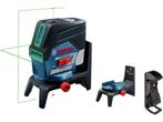 Bosch GCL 2-50 CG - Combilaser - Groene laserlijnen, Verzenden, Zo goed als nieuw
