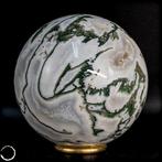 Mousse artistique naturelle rare - Agate Sphère, Brésil-