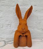 Beeldje - Denkende Haas - IJzer