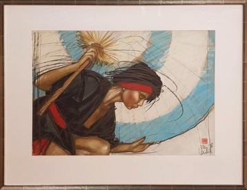 Niko Vrielink origineel Mixed Media beschikbaar voor biedingen