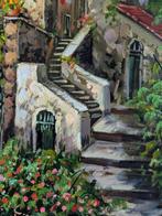 Marino Faliero (1948) - Borgo, Antiek en Kunst, Kunst | Schilderijen | Klassiek