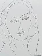 Henri Matisse (1869-1954) - Grande téte de femme, Antiquités & Art