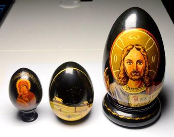 Themacollectie - Russische Paaseieren 3 stuks - Collection