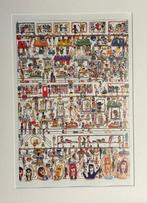 James Rizzi (1950-2011) - Woman who work out, Antiek en Kunst