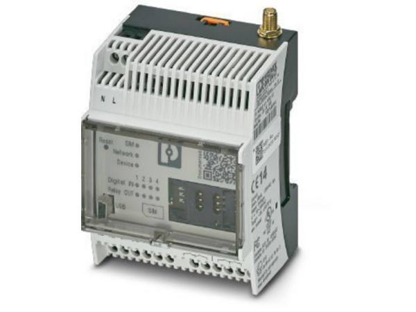 Veiling - Phoenix Contact TC MOBILE I/O X200-4G AC GSM-modem, Computers en Software, Routers en Modems, Gebruikt