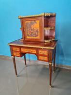Bureau plat - Bois, Marbre, Antiek en Kunst